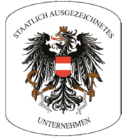 TÜV AUSTRIA AKADEMIE GMBH and TÜV AUSTRIA CERT GMBH have received the Austrian Coat of Arms for exceptional achievement and particular quality, TÜV AUSTRIA SERVICES GMBH for its achievements in the service auf Austria's economy and industry.