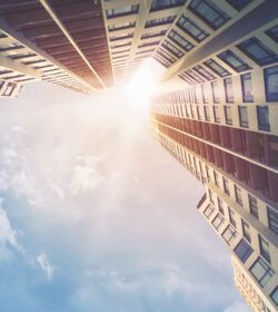 Futuristic,Architecture,Cityscape,View,With,Modern,Building,Skyscrapers