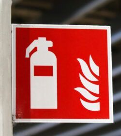 Signboard,Showing,The,Point,Of,Installing,A,Fire,Extinguisher.