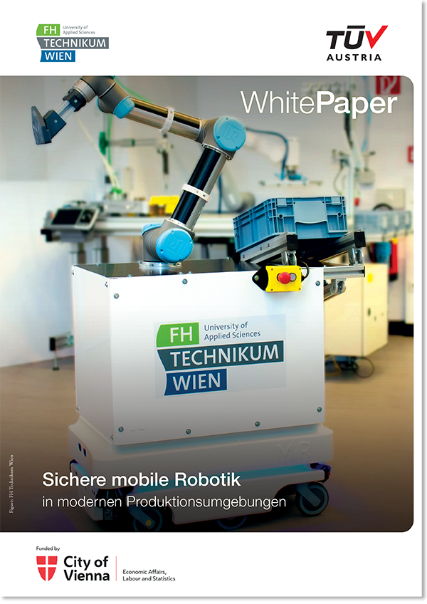 White Paper "Sichere Robotik in modernen Produktionsumgebungen" - PDF Cover