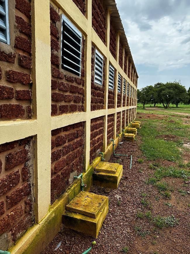 Projekt Nanoro | Wasseranschluss Duschgebäude 1 | Bethel High School in Burkina Faso